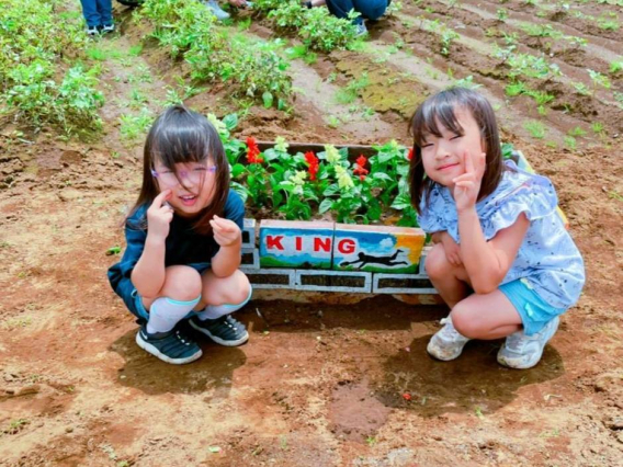 『2022・6・19　花の植え付けinキング農園』